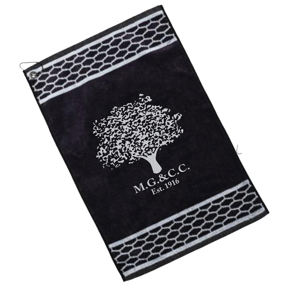 16" X 24" Jacquard Woven Golf Towels 4-Pack
