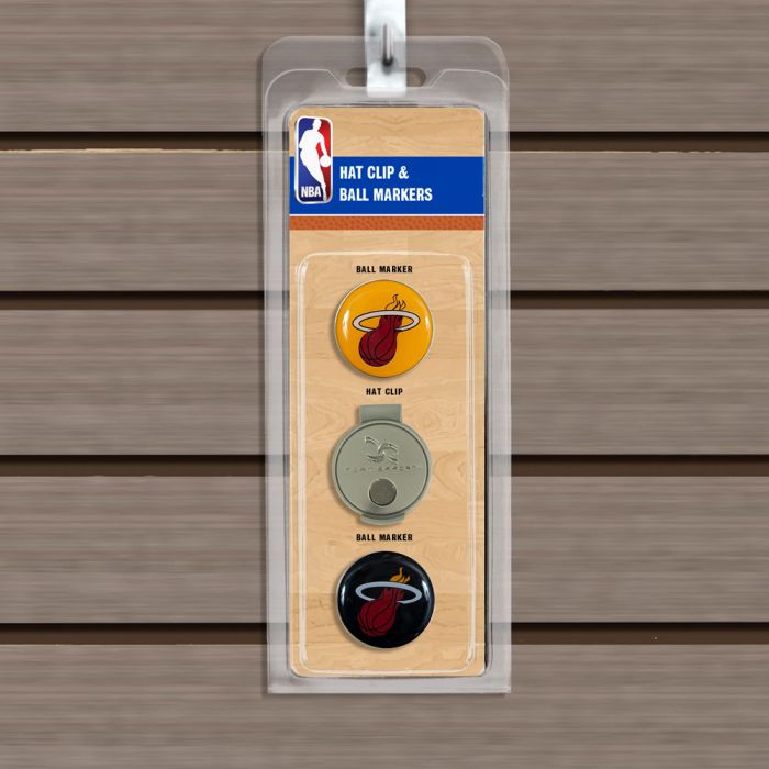 NBA - HAT CLIP WITH 2 BALL BALL MARKERS