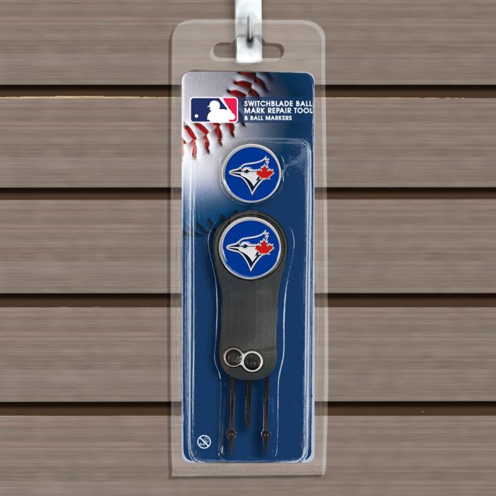 MLB - SWITCHBLADE REPAIR TOOL AND 2 BALL BALL MARKERS