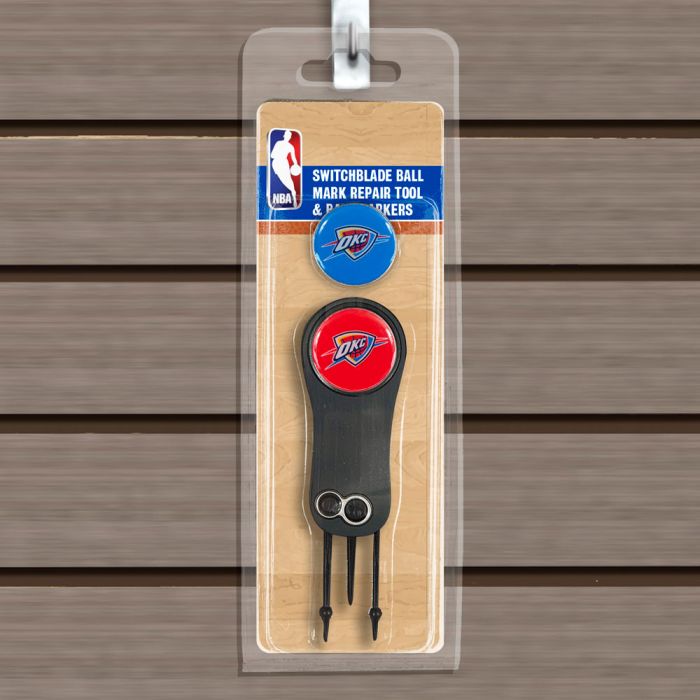 NBA - SWITCHBLADE REPAIR TOOL AND 2 BALL BALL MARKERS