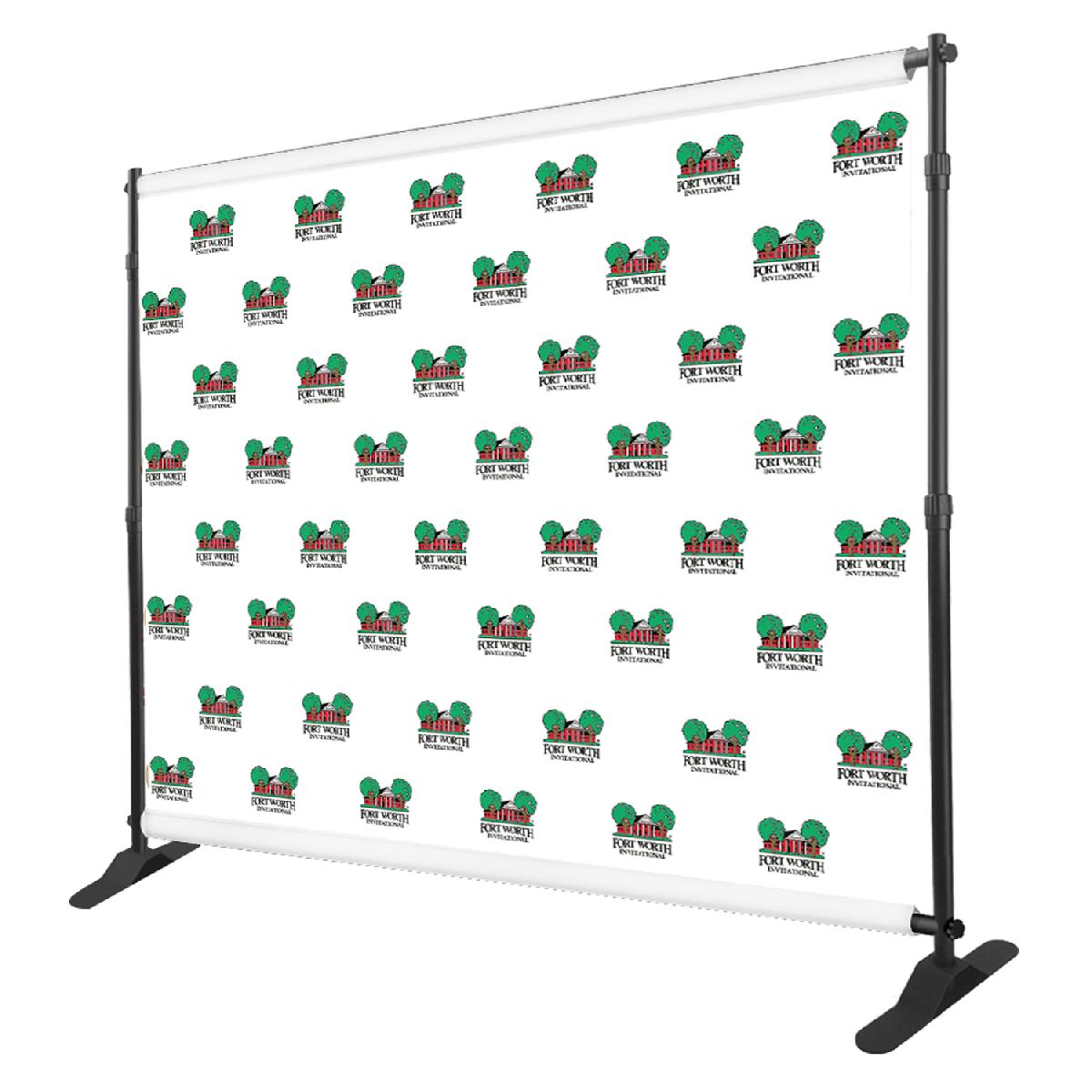 10' x 8' Step And Repeat Backdrop Stand 