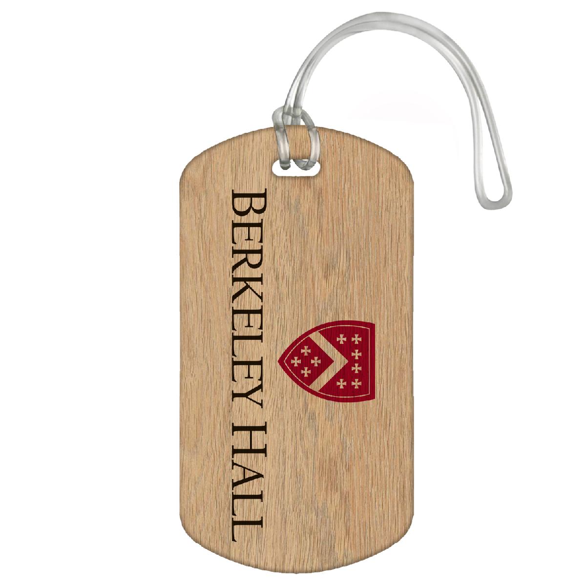 Wooden Bag Tag - 4.5" X 2.375" - 2 Sided Printing