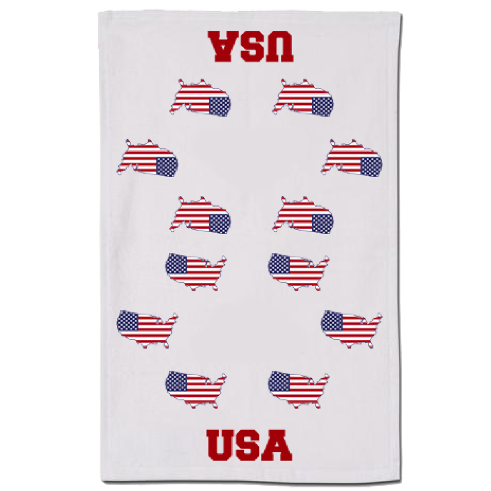 USA Golf Towel - 22"X42"